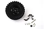 HSP RC4 Black Spare Tyre w/ Mount 680037