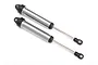 Two silver aluminium Traxxas GTR shock absorbers for RC vehicles, shown against a plain white background.