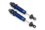 Traxxas UDR Blue Aluminium Rear 139mm GTR Shocks Assembled w/ Shock Oil 2Pcs 8460X