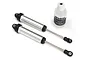 Traxxas UDR Silver Aluminium Front 134mm GTR Shocks Assembled w/ Shock Oil 2Pcs 8451