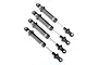 Traxxas TRX-4 Silver Aluminium GTS Shocks Assembled w/o Springs 2Pc 8160