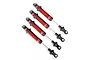 Traxxas TRX-4 Red Aluminium GTS Shocks Assembled w/o Springs 2Pc 8160R