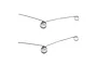 Tamiya Hornet Axle Spring 2Pcs 9805304