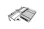 Yeah Racing TRX-4 Metal Roll Cage w/ Luggage Tray & Super Bright LED Light Bar TRX4-051