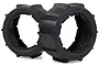 Two Rovan Sand Buster rear RC buggy tyres for Baja 5B, featuring a paddle tread pattern and black rubber construction.