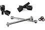 Rovan Baja heavy duty upgrade drive cups, 9mm drive shafts, and O-rings for RC cars.