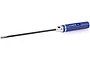 HSP Blue Aluminium 4.0mm Flat Head Long Screwdriver H295340