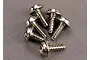 Traxxas 3x8mm Coarse Thread Washer Head Screws 6Pcs 3290