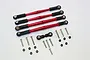 GPM Red Aluminium ARRMA Kraton, Talion & Outcast Turnbuckle Set 4Pcs MAK160-R-BEBK
