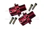 GPM Red Aluminium ARRMA Kraton, Talion & Outcast +13mm Wheel Hex Extension 2Pcs ARR010/+13MM-R