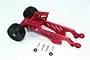GPM Red Aluminium Wheel Bar w/ Wing Mount MAO040R-R