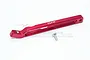 GPM Red Aluminium ARRMA Senton Centre Rear Chassis Brace MAS016R-R