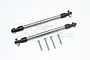 GPM UDR Stainless Steel Front Steering Link 2Pcs UDR162S-OC-BEBK
