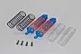 GPM Blue Aluminium Traxxas Slash 4x4 Rear Shocks 2Pcs SLA102R-B-OR
