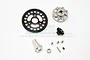 GPM Hardened Steel 56T 32dp/0.8Mod Spur Gear & 17T Pinion w/ Grey Aluminium Slipper Adapter SLA155617TLG-GS