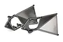 Traxxas UDR Satin Chrome Front & Rear Upper Suspension Arm Mount 8534X