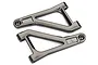 Traxxas UDR Satin Chrome Front Upper Left & Right Suspension Arms 2Pcs 8531X