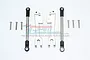 GPM UDR Silver Aluminium Rear Left & Right Sway Bar Arm Set w/ Stainless Steel Turnbuckles UDR312RS-S