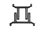 Two black plastic RC car body mounts for Xinlehong Spirit 9130 against a white background.