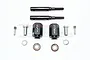GPM TRX-4 Front or Rear Harden Steel +17mm Extended Stub Axle Kit TRX4017/+12-BK