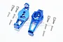 GPM Blue Aluminium TRX-4 Left & Right Portal Drive Caster Blocks 2Pcs TRX4019-B