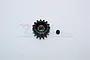 GPM Heavy Duty HD Steel 15T 32dp/0.8Mod Pinion Gear TRX4015T-BK