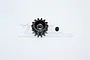 GPM Heavy Duty HD Steel 14T 32dp/0.8Mod Pinion Gear TRX4014T-BK