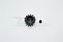GPM Heavy Duty HD Steel 13T 32dp/0.8Mod Pinion Gear TRX4013T-BK