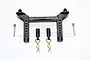 GPM Black Aluminium TRX-4 Front Body Post TRX4201F-BK