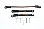 GPM Spring Steel TRX-4 Front Suspension Link & Steering Turnbuckles 3Pcs TRX4161ST-OC-BEBK