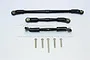 GPM Black Aluminium TRX-4 Front Suspension Link & Steering Turnbuckles 3Pcs TRX4161-BK-BEBK