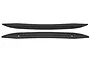 Two black RPM rear lower suspension arm skid plates for Traxxas UDR RC car, shown from a top-down perspective.