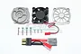 GPM UDR Gunmetal Aluminium Motor 40x40mm Cooling Fan UDR018FAN-GS