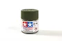 A 10ml glass jar of Tamiya XF-89 Dark Green 2 flat acrylic paint with a dark green ribbed plastic lid, set against a plain white background.
