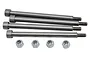 RPM Stainless Steel Traxxas X-Maxx Threaded 4x56mm Outer Hinge Pin Set 4Pcs 70510