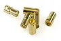 Hobbies Direct Pair 6.5mm Bullet Connectors 3Pcs 720252
