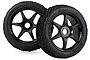HSP 2.8" Off Road Tyres on Black Rims - Wheels 2Pcs 81035