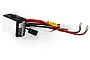 HSP WP-1040 V3 waterproof brushed crawler electronic speed controller with attached wiring, power switch, and Tamiya-style connector.