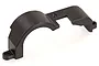 A black plastic HSP gear cover spare part for RC vehicles, shown against a plain white background.