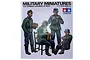 Tamiya 1/35 scale German Soldiers at Rest plastic model kit box art featuring four soldiers in various resting poses.