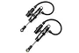 Yeah Racing 1/10 Black 90mm Desert Lizard Piggyback Internal Spring Shocks 2Pcs DDP-090BK
