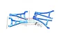 GPM Blue Aluminium E-Revo VXL 2.0 Front Upper & Lower Suspension Arm Set w/ Hardware ER25455-B