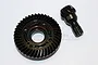 GPM X-Maxx Rear Spiral Cut Hardened Steel 42T/13T Differential Gear Set STXM1200R-BK