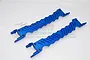 GPM Blue Aluminium X-Maxx Battery Hold Down Set TXM0126N-B