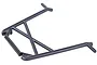 A black plastic centre roll bar mount for a Rovan Baja RC car, shown against a plain white background.