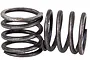 Two dark grey metal coil springs for Rovan Baja RC cars, shown side by side against a white background.