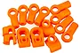 Rovan Orange Nylon Sway Bar Mount Set 85068A