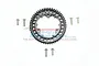 GPM HD Steel 54T 1Mod Spur Gear ER2054TS-BK
