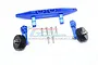 GPM Blue Aluminium Rustler 4x4 Adjustable Wheelie Bar RUS4040R-B