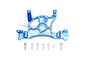GPM Blue Aluminium Rustler 4x4 Motor Mount RUS4036-B